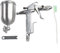 YUANGANG Mini máquina pulverizadora, boquilla de acero inoxidable K3 ajustable, herramienta atomizadora de pintura con pincel para muebles de coche