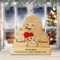 Personalisiertes Löwe Familien Namen Holzpuzzle Erinnerungsgeschenk Tischdekoration Tiere Holz Statue Ornament Dekorative Kreatives Papa Geschenk für Weihnachten Geburtstag,1-7 Namen Gravur (Stil 4)