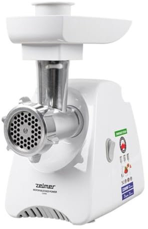 Hachoir Zelmer ZMM5801P blanc argenté métal 2200 W - Marque : Zelmer - EAN : 5908269357819