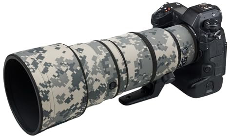 Rolanpro Protector de Objetivo Compatible con Nikon Z 400 mm f4.5 VR S, diseño de Camuflaje, Funda Impermeable para Objetivo #UCP