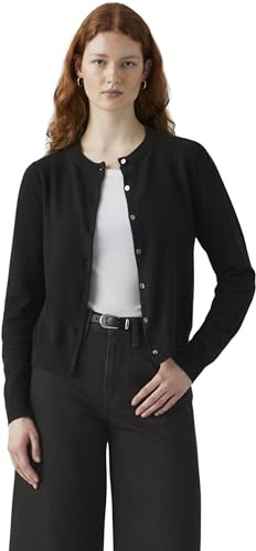 Levi's Damen Cardigan mit Rundhalsausschnitt, weich