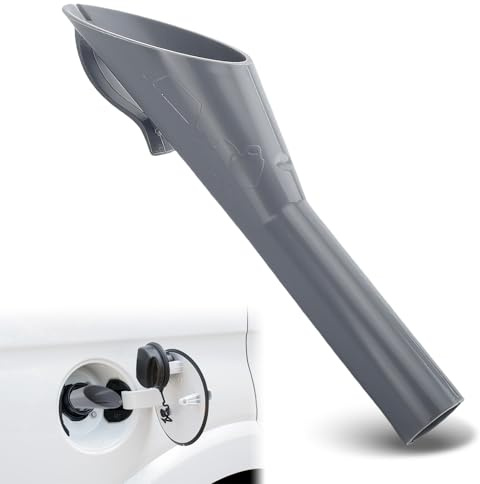 Emergency Petrol Funnel, Fuel Funnel, Portable Capless Diesel Funnels for Ford, Filler Funnels Replace OEM #8U5A-17B068-EB, 1782177, 1833948, 2050651