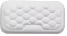 Wrist Rest For Keyboard And Mouse Computer Ergonomic Support Pad Soft Memory Foam Arm Cushion For Desk Palm Hand Office Auflage für Tastatur(Short white)