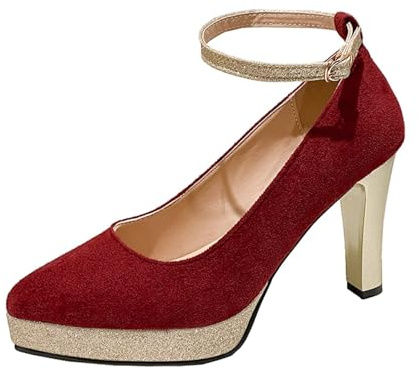 Traditionella skor för kvinnor, pumps, festliga Oktoberfest skor, eleganta och bekväma bröllopsskor, klackskor, vintage, pumps för Oktoberfest fest