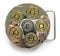 eeddoo® Gürtelschnalle - Patronen Spinner - Bullets - drehbar - Buckle (Buckle für Wechselgürtel für Damen und Herren | Belt Frauen Männer Oldschool Rockabilly Metall Gothic Wave Rock Biker Western)