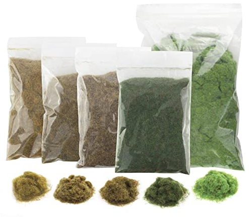 War World Scenics - Kit de Hierba estática para Terraplenes - Modelismo Ferroviario, Wargames, Maquetas, Dioramas, Escenografía Miniatura, Paisajismo Miniatura, Modelismo