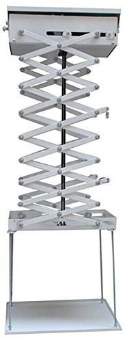 MXBAOHENG 1m Projector Bracket Motorized Electric Lift Projector Lifter Hanger Hanging machine with Remote control