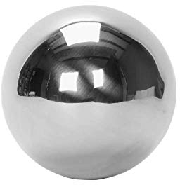 Polierte Edelstahlkugel in versch. Größen - Gartenkugel | Rosenkugel | Silberkugel (Ø 20cm)