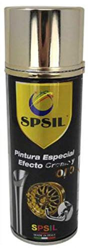 68990 Pintura Spray Especial Efecto Oro Cromado 400 Ml…