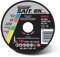 Sait 09038 EK WINNER-TM AC 46 R - Disco da taglio piatto, diametro 115 mm, spessore 1,6 mm, foro medio 22,23, 20 pezzi