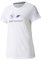 PUMA Damen BMW M Motorsport Essentials Logo Tee T-Shirt, Weiß, Large