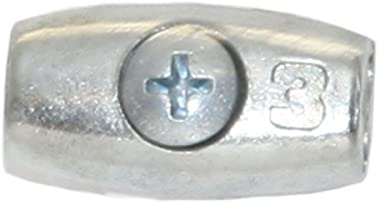10 Stück Eiform Drahtseilklemme für Drahtseil 3 mm Seilklemme Klemme Verzinkt (3)