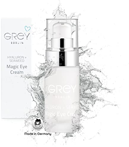 GREY Berlin Hyaluron + Seaweed Magic Eye Cream | straffende Anti Aging Augencreme mit Hyaluronsäure und isländischen Algen | Feuchtigkeitspflege gegen Falten | vegane Naturkosmetik made in Germany