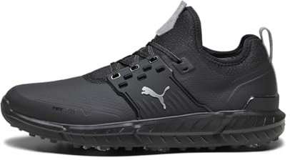 PUMA Herren Ignite Articulate Golfschuh, Black Cool Dark Gray, 43 EU