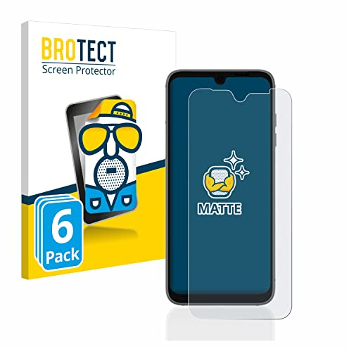 BROTECT Entspiegelungs-Schutzfolie für Fairphone 4 (6 Stück) Matte Displayschutz-Folie, Anti-Reflex, Anti-Fingerprint