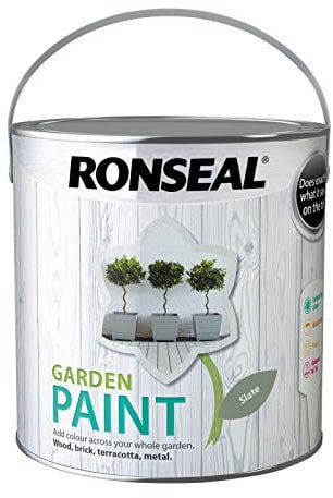 Ronseal Garden Paint - Slate - 5 Litre