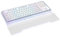 Geekria Acrylic Keyboard Wrist Rest, for 87 Key Mechanical Keyboard, Gaming Accessory Ergonomic Wrist Support. Compatible with Razer/Logitech TKL Computer Keyboard (Frosted)