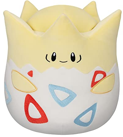 Pokemon Squishmallow Medium Plüsch (25,4 cm Squishmallow) (Togepi) W2