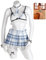 COYLINK Sexy Schulmädchen Outfits Japanischer Plaid Faltenrock JK Uniform Cosplay Rock