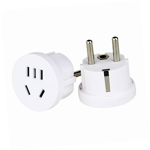 OSALADI 1stk Ladestecker Eurostecker Europäischer Steckeradapter Ladegerät Nach Europäischem Standard Umschaltstecker Nach Europäischem Standard Weiß Europa