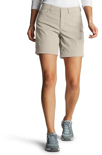 Eddie Bauer Damen Rainier Shorts, Bimsstein, 48