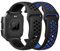 2 Stück Silikon Armbänder für C20 Smartwatch/Tank M1 Smartwatch Armband Einstellbar Weiches Atmungsaktiv Sport Ersatzarmband Kompatibel mit C20 Smartwatch/Tank M1 Uhrenarmband für Herren Damen (2)