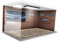 MagiDeal Vitrine de voiture, modèles à échelle 1/18, Simulation de Garage, Parking avec lumières, jouet de scène de véhicule en acrylique, Briques rouges