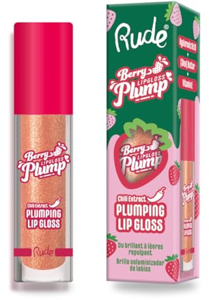RUDE - Volumen-Lippenbalsam | Glänzender und bezaubernder Ton | Nicht klebende Formel | Irideszenter und leuchtender Effekt | Sanftes und saftiges Finish, Fairy, 10 ml
