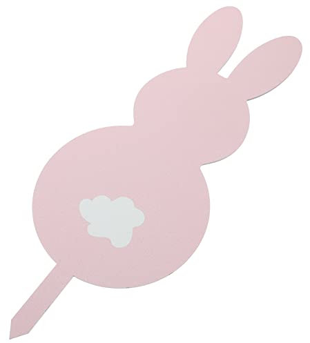 Kisangel Kaninchen Dekorative Karte Osterhase Hofdekoration Ostern Gartendeko Tierpfähle Dekorationen Hasenhof Osterpfähle Hasen-rasenschild Osterhasen-hofschilder Acryl Draussen Requisiten