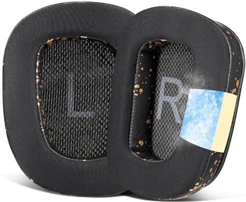 SOULWIT - Almohadillas Gel refrigerante para Logitech Auriculares G35 G930 G933 G933S G935 G633 G633S G635 G533 G430 G431 G432 G433, Almohadillas para Auriculares G332 G230 G231 G233
