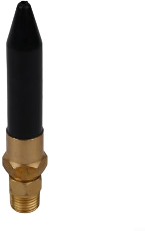 HEBEOT Messing Gummi Helium Ballon Latex Kippventil 15MPa Helium Ballon Latex Ersatzteile Gummi Kippventil 1/4 Außengewinde NPT