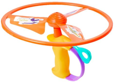 Kixolazr Spin Flying Aerial Disc Toys, Flying Saucer Toy, Educational Propeller Saucer Aerial Disc Toys For Indoor Outdoor Games, Safe For 3+ Years