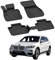 Sahler Fußmatten Automatten kompatibel mit BMW X1 U11 2022-2024 | 4.5D Premium TPE Gummi Antirutsch Gummimatten Wasserdicht Car Auto Matte Schwarz