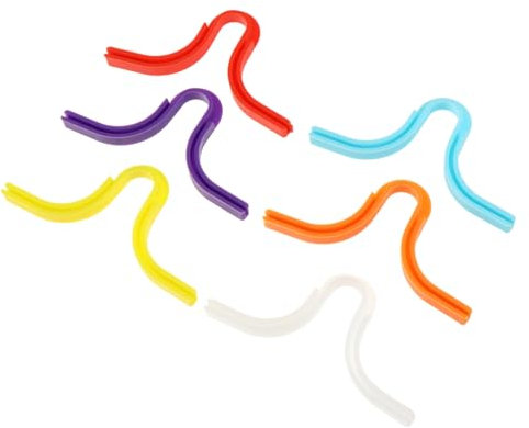BELLIFFY 6 Pièces Clip De Pont De Nez Anti-buée Plaquette De Nez Bande De Protection Intérieure Plaquette Silicone