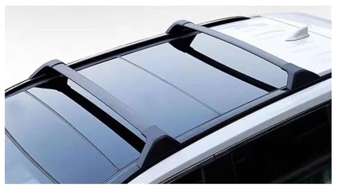 DZSCHUNLUSM Dachträger Für Toyota Für BZ4X 2023 2024 2Pcs Aluminium Dach Schiene Rack Kreuz Bars Querlatte Dachgepäckträger Auto