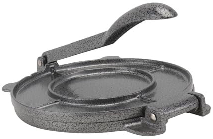 PRETYZOOM Prensa Redonda para Tortillas De Maíz Aluminio Prensa De Tartas Ecológica Herramienta De Fabricación Duradera