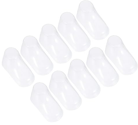 HOODANCOS 40piezas Árbol De Zapatos Transparentes Para Patucos y Calcetines Hormas De Zapatos Para Bebés Soporte De Exhibición Para