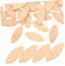 Healifty Joiner Biscuit Set 100pcs Biscuit Joints for Woodworking Secure Furniture Assembly