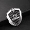 GSXOZCET Auto Emblem Aufkleber,für Mazda 2 3 5 6 Cx7 Cx5 Cx9 Cx-5 Cx3 MX-5 CX30,mit Logo Metall Badge Aufkleber, Auto Vorne Hinten Styling Tuning Sticker Zubehor,B