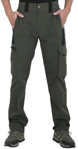 LHHMZ Pantalones Cargo para Hombre al Aire Libre, Pantalones de Trabajo Casuales cómodos, Pantalones Deportivos de Caza de Senderismo con múltiples Bolsillos
