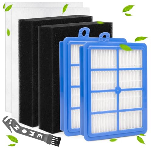 AUSK11 Filter für AEG LX7 LX8 Allergy Plus Performance Staubsauger, Ersatzfilter Zubehör für AEG AFS1W AEF12 EF129 Turbo Cyclonic LX7-2-ÖKOX LX7-2-CR-A LX7-2-FFP LX8-2-ÖKO