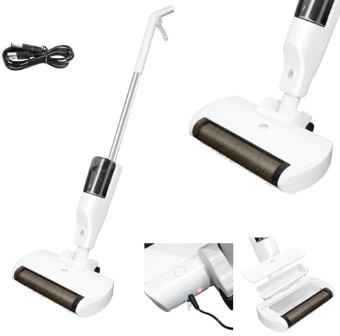 Lucn Cordless Mop Electric Mop 7.4V 10W 2000mAh Lithium Battery 500ml Dust Box 550ml Water Tank 9600 r/min Rotating Head