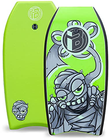 Bodyboard mit Premium-Handgelenk-Leine, leichtes Bodyboard für Erwachsene und Jugendliche, mit EPS-Kern, 84 cm, 104 cm, Farbe wählbar