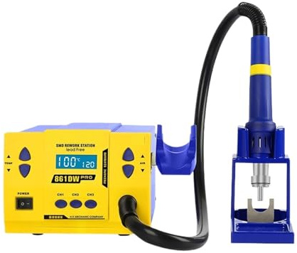 Hot Air Rework Station 1000W Lead Free Heat Gun Digital BGA Soldering for Phone PCB Welding Repair Fast and Accurate