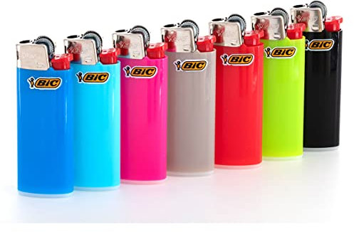 Bic Feuerzeug Mini Bunt J25 5 Stück