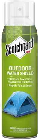 Scotchgard Outdoor Water Shield 10.5 oz Waterproofing Spray – Heavy Duty Water Repellent for Outdoor Fabric, Patio Cushions, Tents, Boots, Umbrellas & More, Dries Odorless and Won’t Stiffen Material