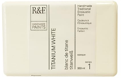 R & F Encaustic 333Ml Titanwei§