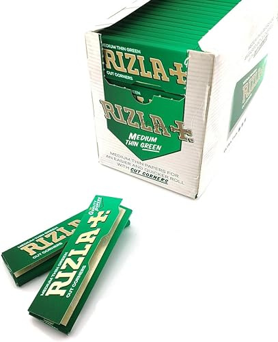 Rizla Regular Green Rolling Paper Full Box of 100 Booklets