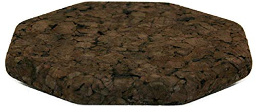 Sottobicchiere in sughero scuro (ottagonale), 25 cm, 72044