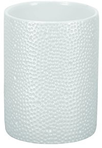 Kleine Wolke 5810114852 Zahnputzbecher Monroe, Bad-Accessoire, schneeweiß